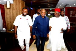 Just In: Umahi, Orji Kalu meet