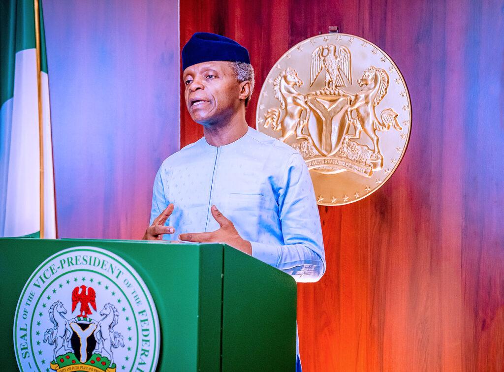 Why we must reject agents of anarchy - Osinbajo in Imo