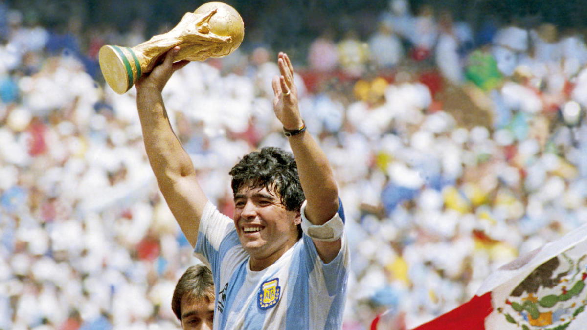 Diego Maradona's Argentina shirt, 1986 - National Football Museum