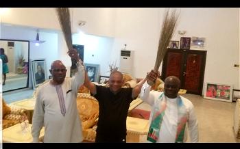 Senator Kalu officially welcomes ex-Abia commissioners to APC