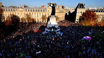 Tens of thousands protest in France against controversial police law