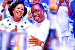 Anniversary: Your marriage  is a blessing  to Deltans, Ossai tells Gov Okowa, wife