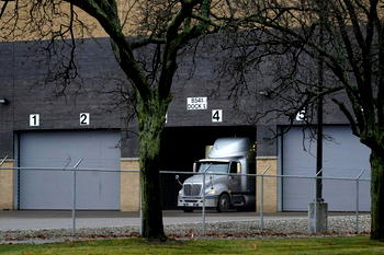 Trucks with first COVID-19 vaccine in US get ready to roll