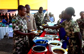 Chief of Air Staff celebrates Christmas with troops in Borno