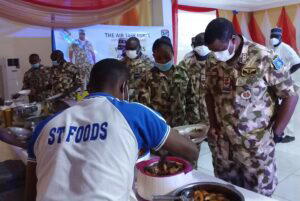 Insurgency: CAS organises Christmas lunch for frontline troops in Borno