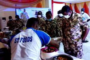 Insurgency: CAS organises Christmas lunch for frontline troops in Borno