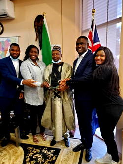 Nigerian students in Australia congratulate Amb. Kazaure on his new appointment