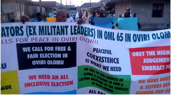 Urhobo ex-militants sue for peace among Oviri Olomu leaders
