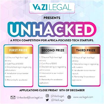 Ghana Startup, Bare, Emerges Overall Winner at UnHacked by Vazi Legal