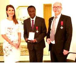 Akinroye bags Finland’s highest award