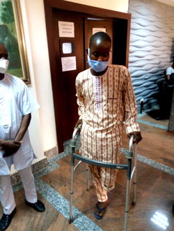 #ENDSARS Protest: Lekki shootings victim appears before panel with amputated leg