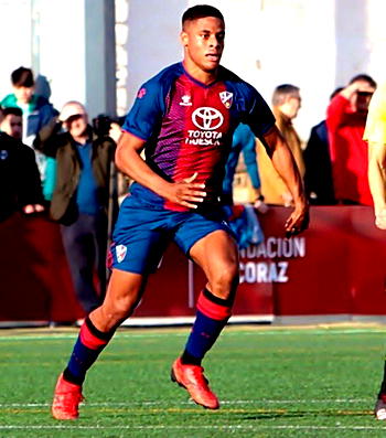 Kevin Omoruyi makes victorious Copa del Rey debut for Huesca