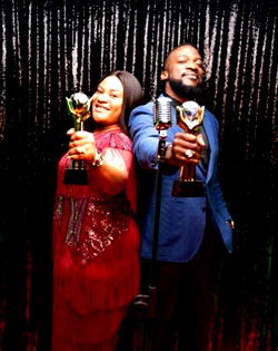 Actress, Nkechi Blessing, Seun Jimoh unveiled as hosts of African Entertainment Awards USA 2020