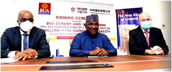 BUA to construct 3m metric tonnes cement plants in Edo, Sokoto, Adamawa  