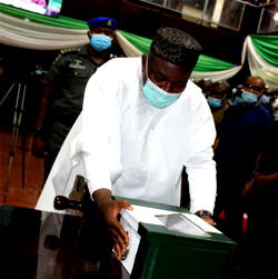 Ugwuanyi presents N169.85 billion 2021 budget estimates