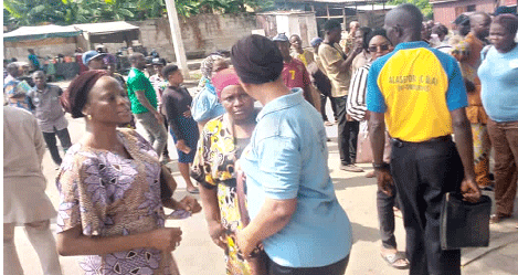 Lagos Water Corporation staff protest infrastructural decay, unpaid emoluments