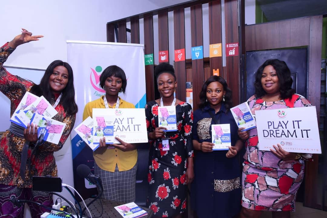 FAME Foundation launches Play it Dream it Book for IDP girls