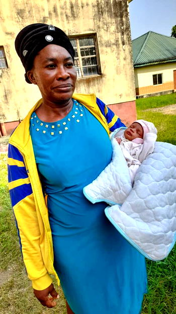 Immigration rescues suspected trafficked three-week old baby on high sea