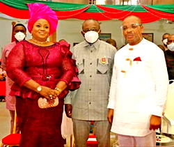 Gov Emmanuel felicitates Air Vice Marshal Mfon Ekpoh