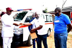 Ember month: Dangote cement donates ambulance to enhance rescue missions