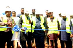 Okowa performs ground-breaking for Eagle’s Height Estate