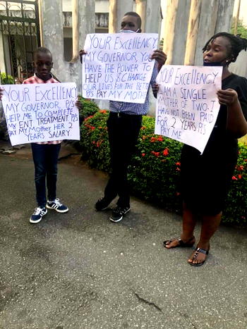 Chief Magistrates protest non-payment of 2 year salaries in Cross River