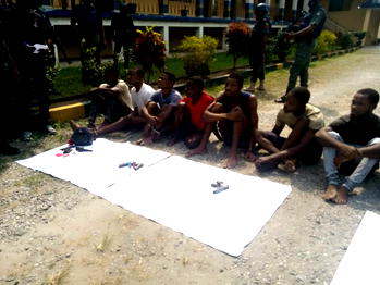 Police parade 10 for Kidnapping, robbery in Calabar
