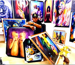 JOEL ONORIODE holds virtual art exhibition for fans and followers