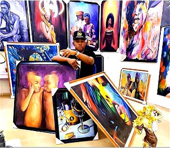 JOEL ONORIODE holds virtual art exhibition for fans and followers