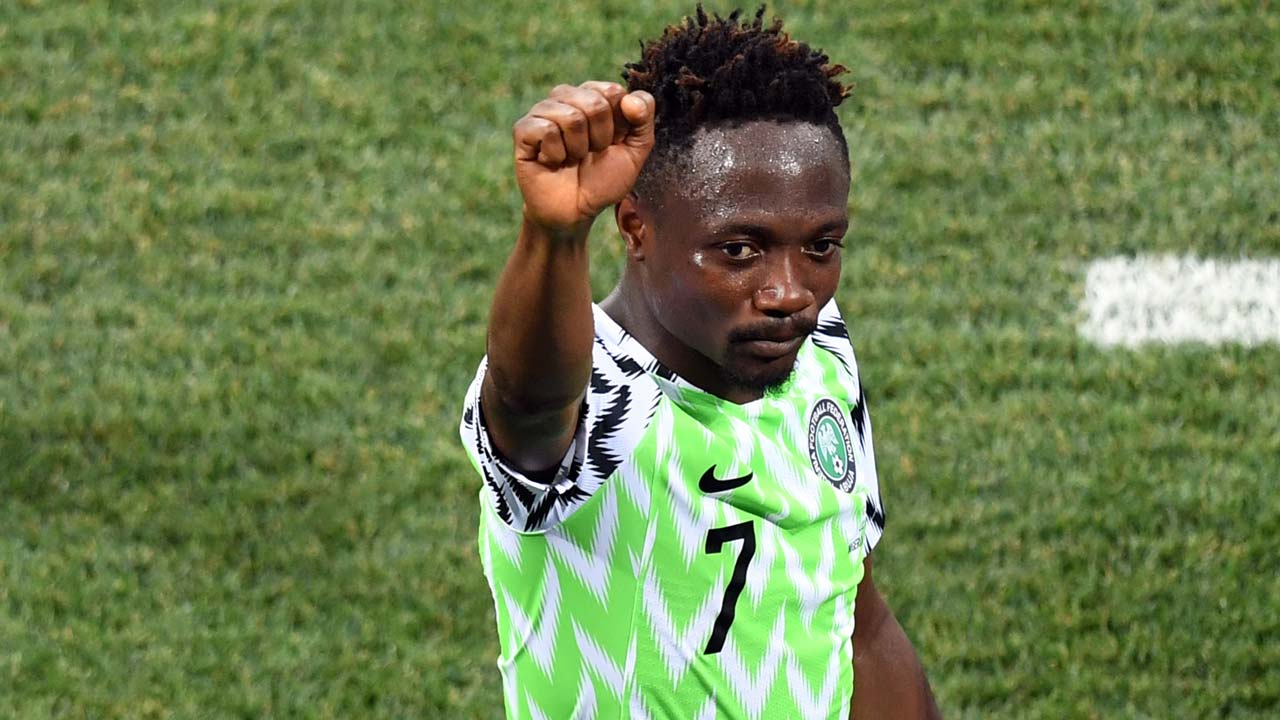 Ahmed Musa Nigeria home jersey