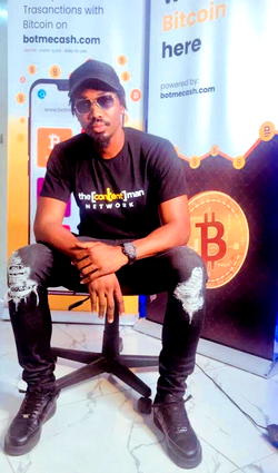 Nigerian entertainment personality, Oluwasegun Kosemani floats Cryptocurrency company, ‘Botmecash’