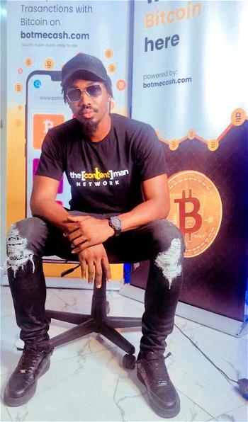 Nigerian entertainment personality, Oluwasegun Kosemani floats Cryptocurrency company, ‘Botmecash’