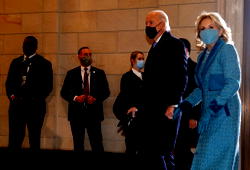 Biden arrives at US Capitol for inauguration as 46th president