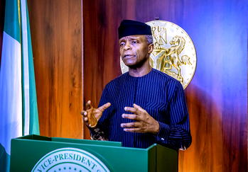 Photos: VP Osinbajo launches COVID-19 rapid response register