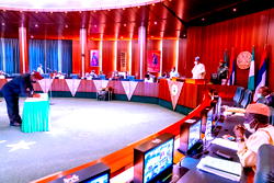 Buhari presides over maiden FEC meeting in 2021