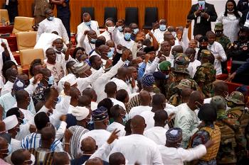 ‘So shameful’: Ghana army steps in to quell parliament clash ahead of swearing-in