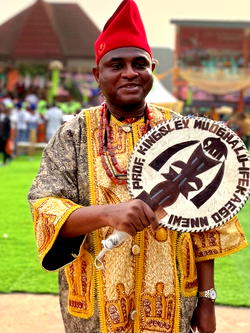 Who the cap fits: Kingsley Moghalu bags Nnewi Traditional Title