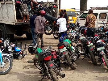 Restricted routes: Taskforce impounds 100 okada in Lagos