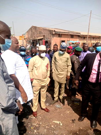 Kugbo Market Fire: Nasarawa State Govt, WOOD-ET AL, throw lifeline to affected traders