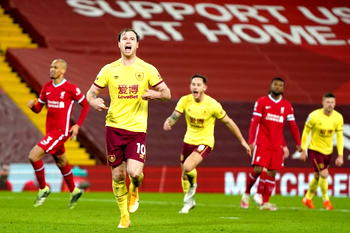 Breaking: Liverpool four years home run ended by Burnley