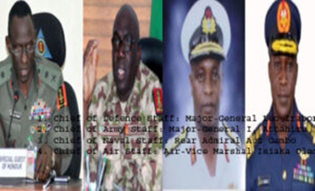 Profiles Of Nigeria's New Service Chiefs - Vanguard News