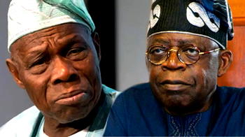 Video: Obasanjo speaks on feud with Tinubu as Lagos gov