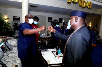 Updated: Okorocha meets Wike, set to commission projects in Rivers