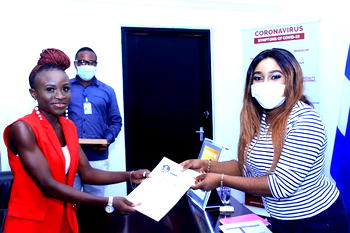 Winners of Dr Betta Edu Literary competition receive prizes