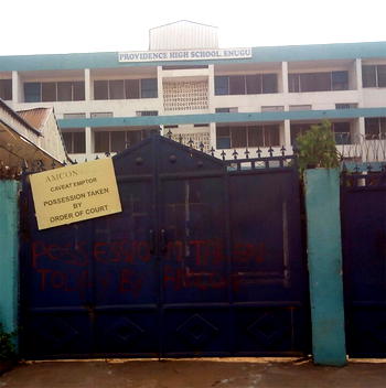 AMCON detains 344 Enugu female students, seals school