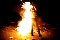 Youths protest in Senegal capital over COVID-19 curfew