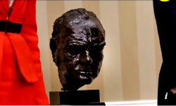 Biden and the bust of Churchill