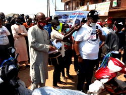 Ex-footballer ,Ekene Adams empowers 220 entrepreneurs with N16m