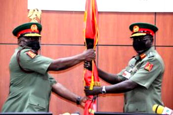 UPDATED: Attahiru assumes office as new army chief, Buratai bows out