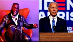 Burna Boy’s ‘Destiny’ among 46 songs billed for Biden’s inauguration